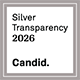 Earned the 2026 Candid Silver Seal of Transparency
